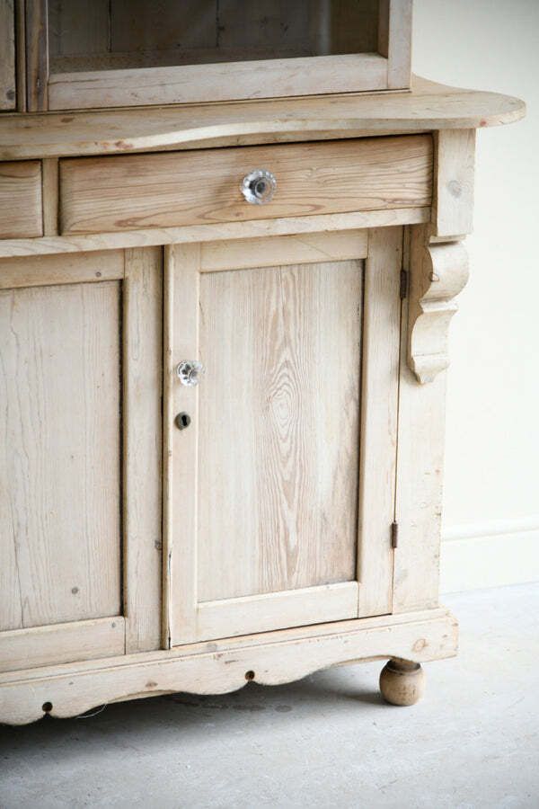 photo for sale Antique Glazed Pine Dresser, 19th Century