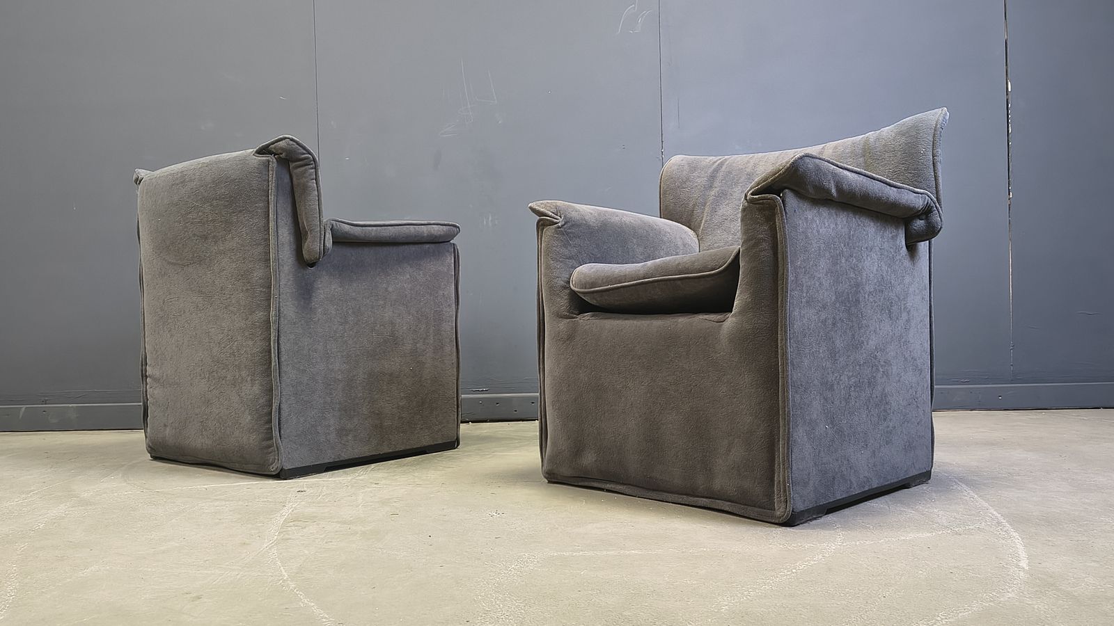 Lauriana Armchairs By Afra And Tobia Scarpa For B&B Italia, 1970s photo 695.0