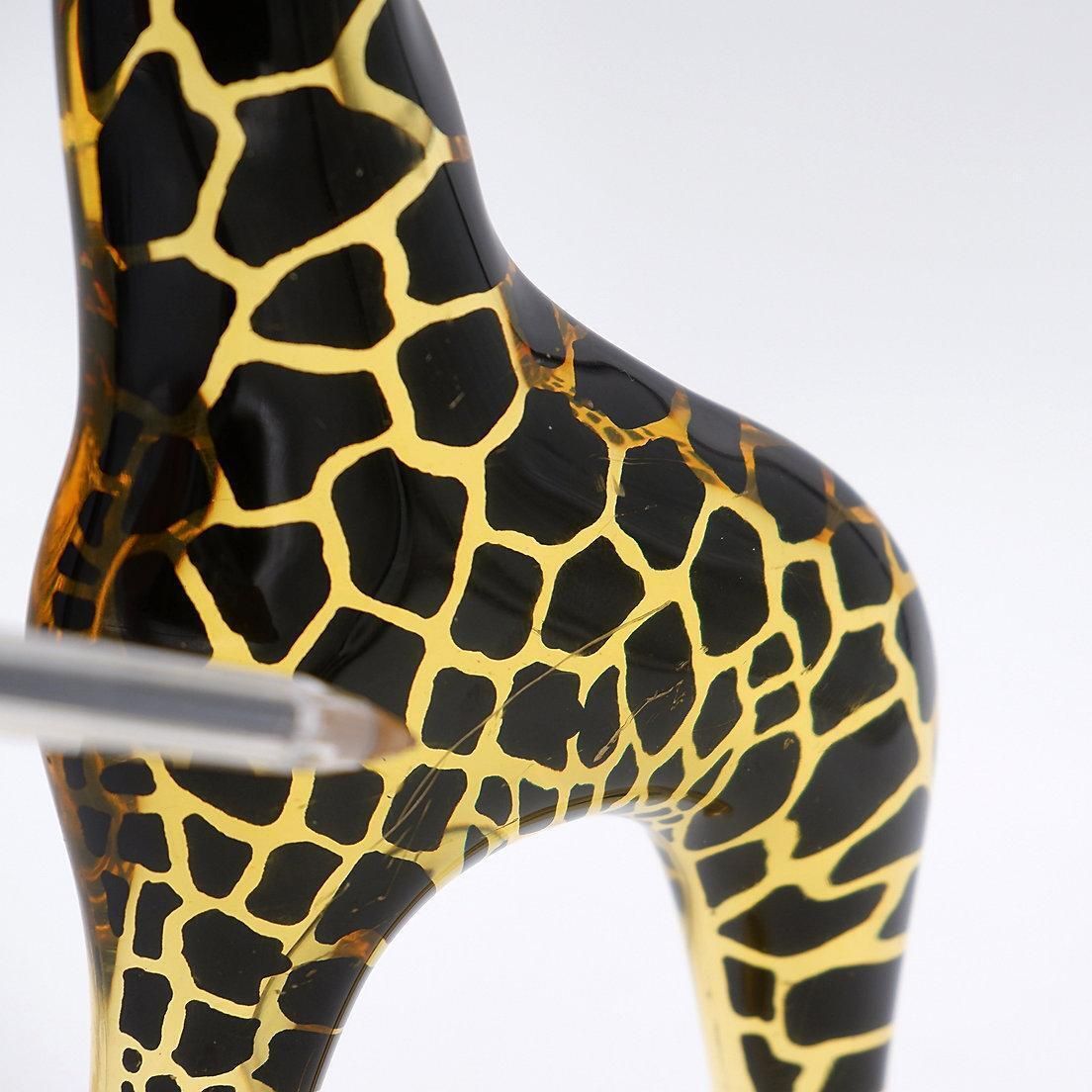 414.0 Abraham Palatnik Giraffe Lucite Acrylic Sculpture Figurine   Brazil 1970s photo