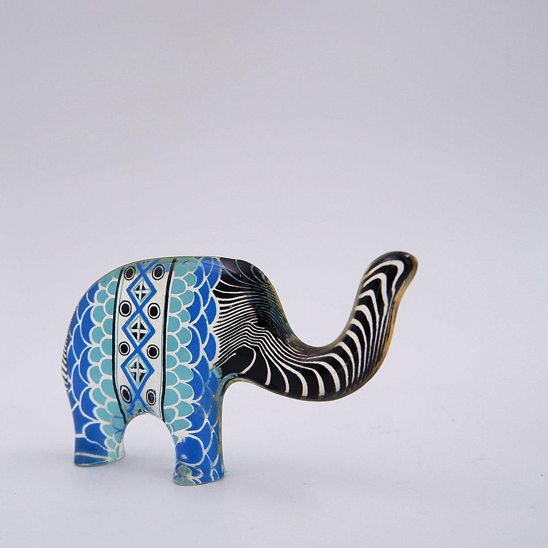 Abraham Palatnik Brazil Mid Century Lucite Acrylic Elephant Op Art Sculpture photo vintage
