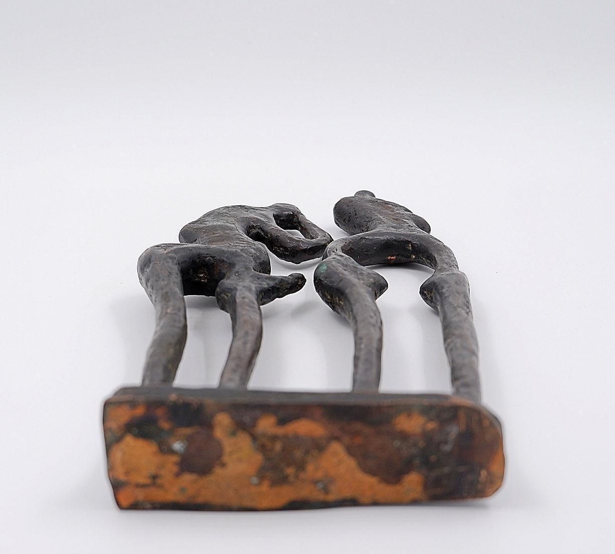 Klausvan De Locht Bronze Sculpture, Brutalist Style, Germany, 1980s photo buy