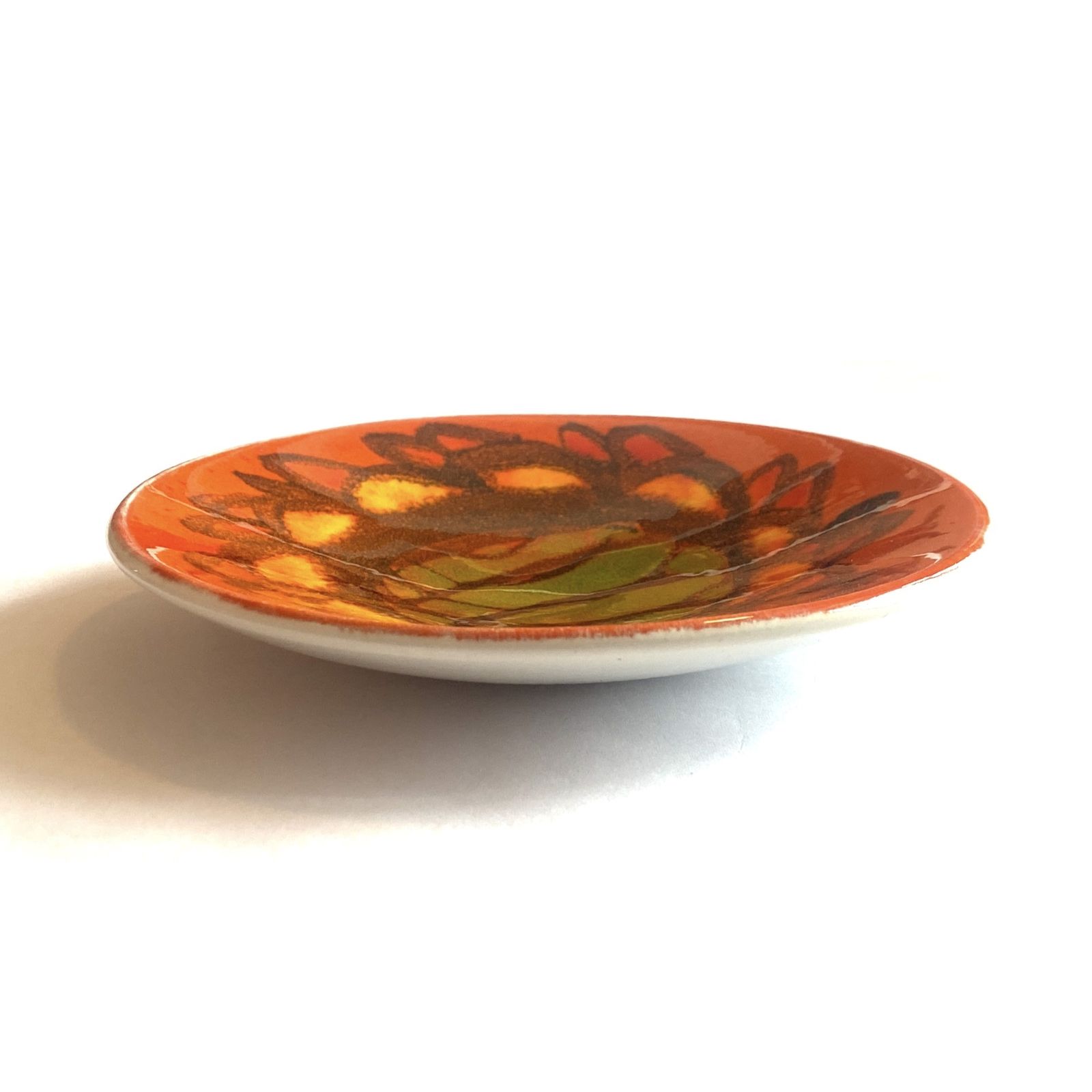 Poole Pottery Delphis Pin Dish, Shape 49 By Sylvia Penny, 1960s Mid Century Modern Ceramics photo Home Decor