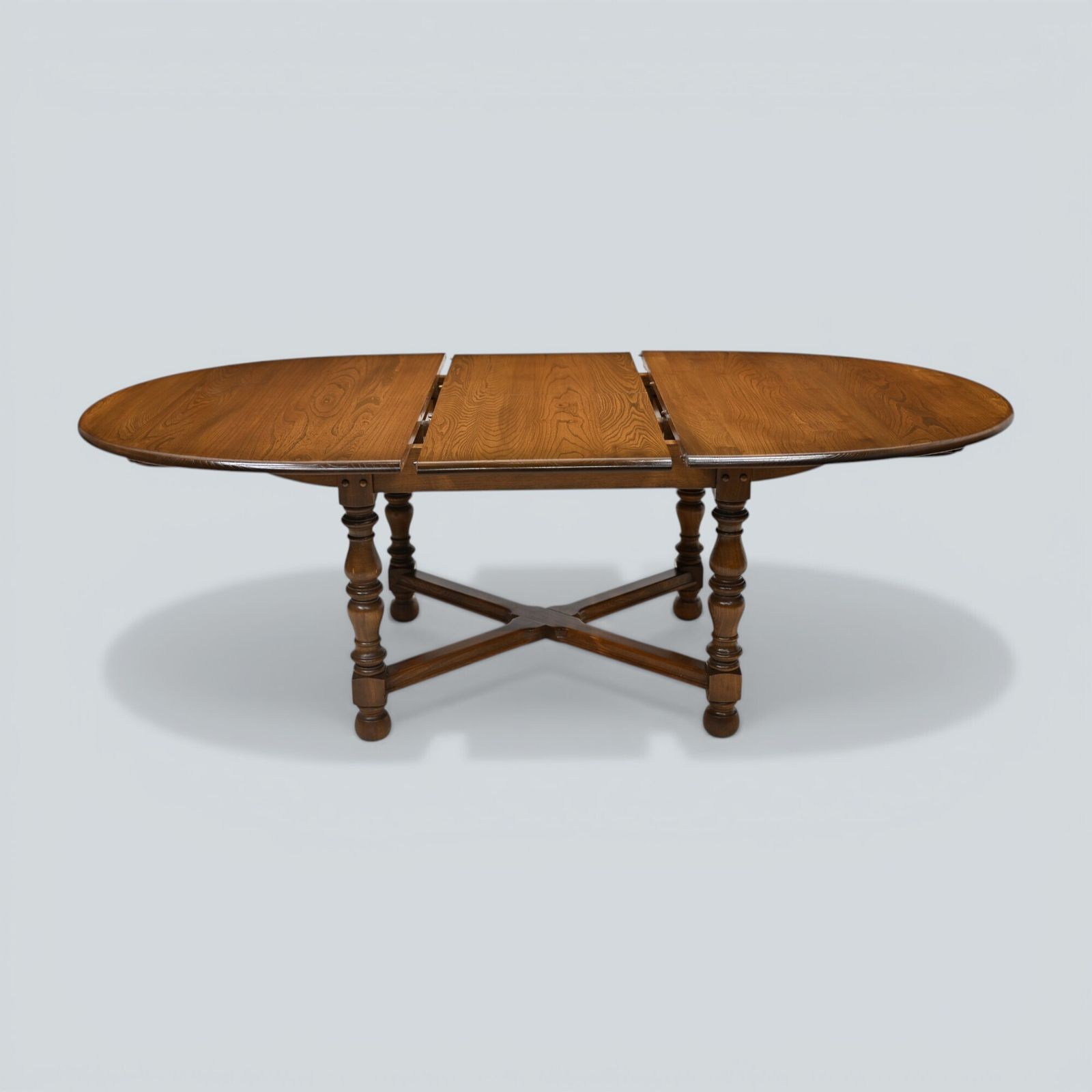 photo furniture Ercol Extending Dining Table D End Seats 10 Golden Dawn # 705 Free Uk Delivery*