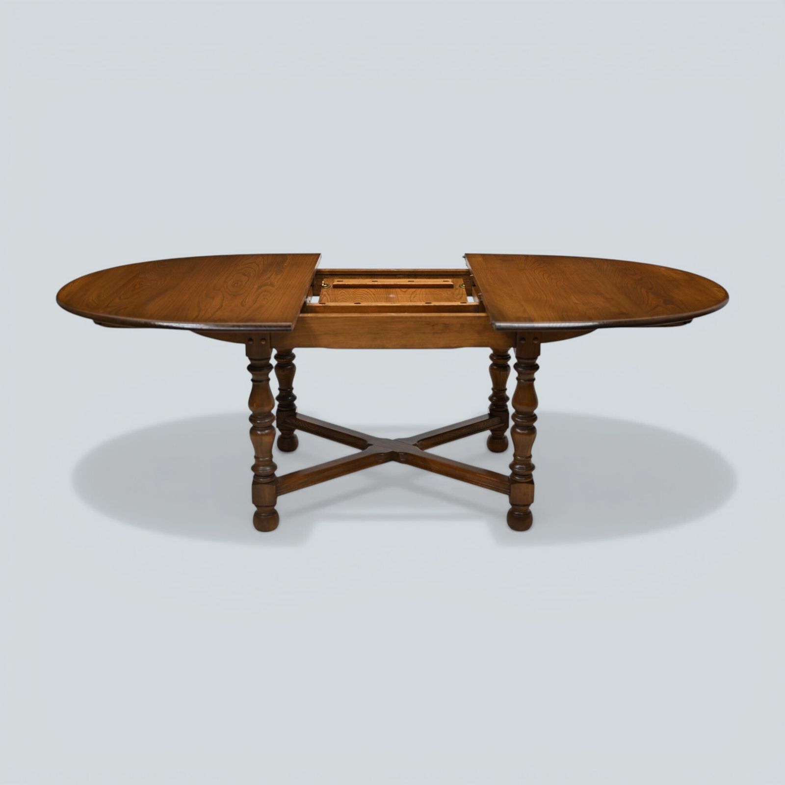 photo vinterior Ercol Extending Dining Table D End Seats 10 Golden Dawn # 705 Free Uk Delivery*