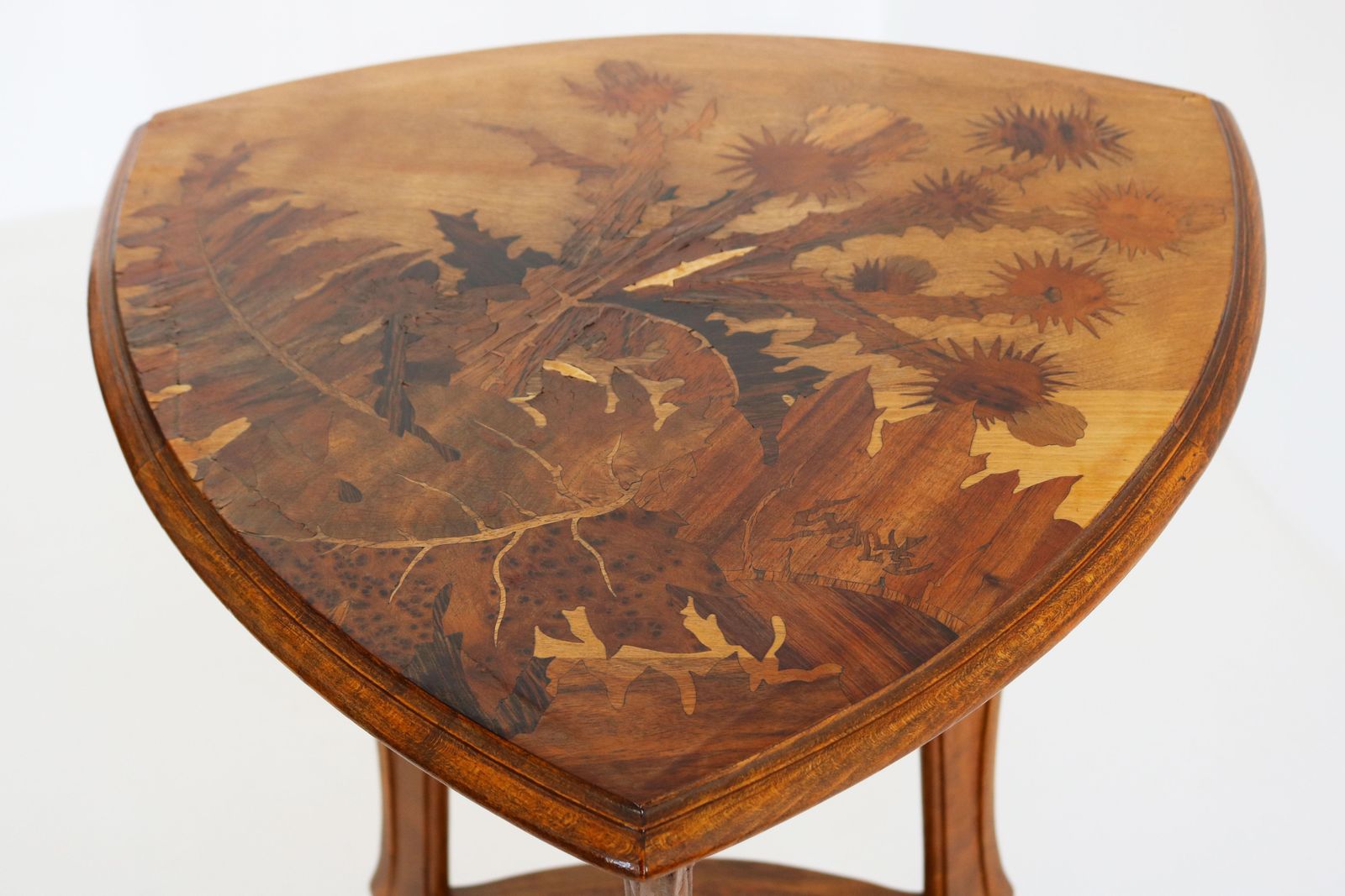 photo furniture Guéridon d'époque Art Nouveau « Thistle », par Emile Galle, 1900