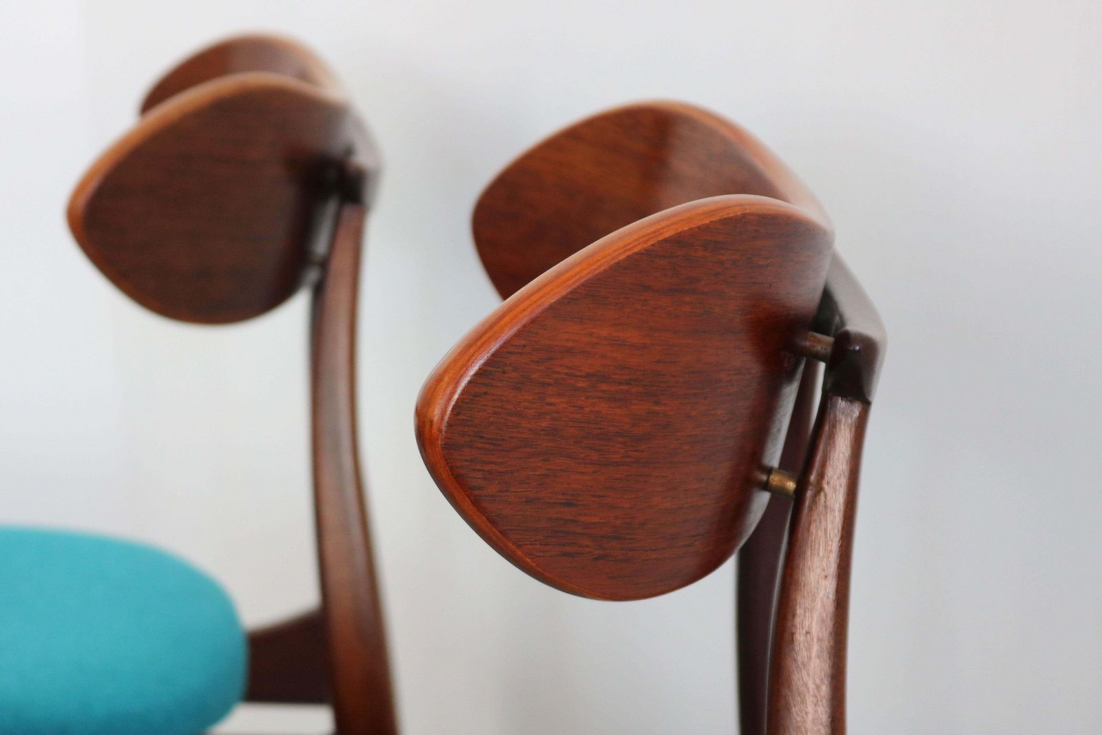 Set Of 6 Dining Chairs By Louis Van Teeffelen Model: Kastrup 1950 Dutch Design photo furniture