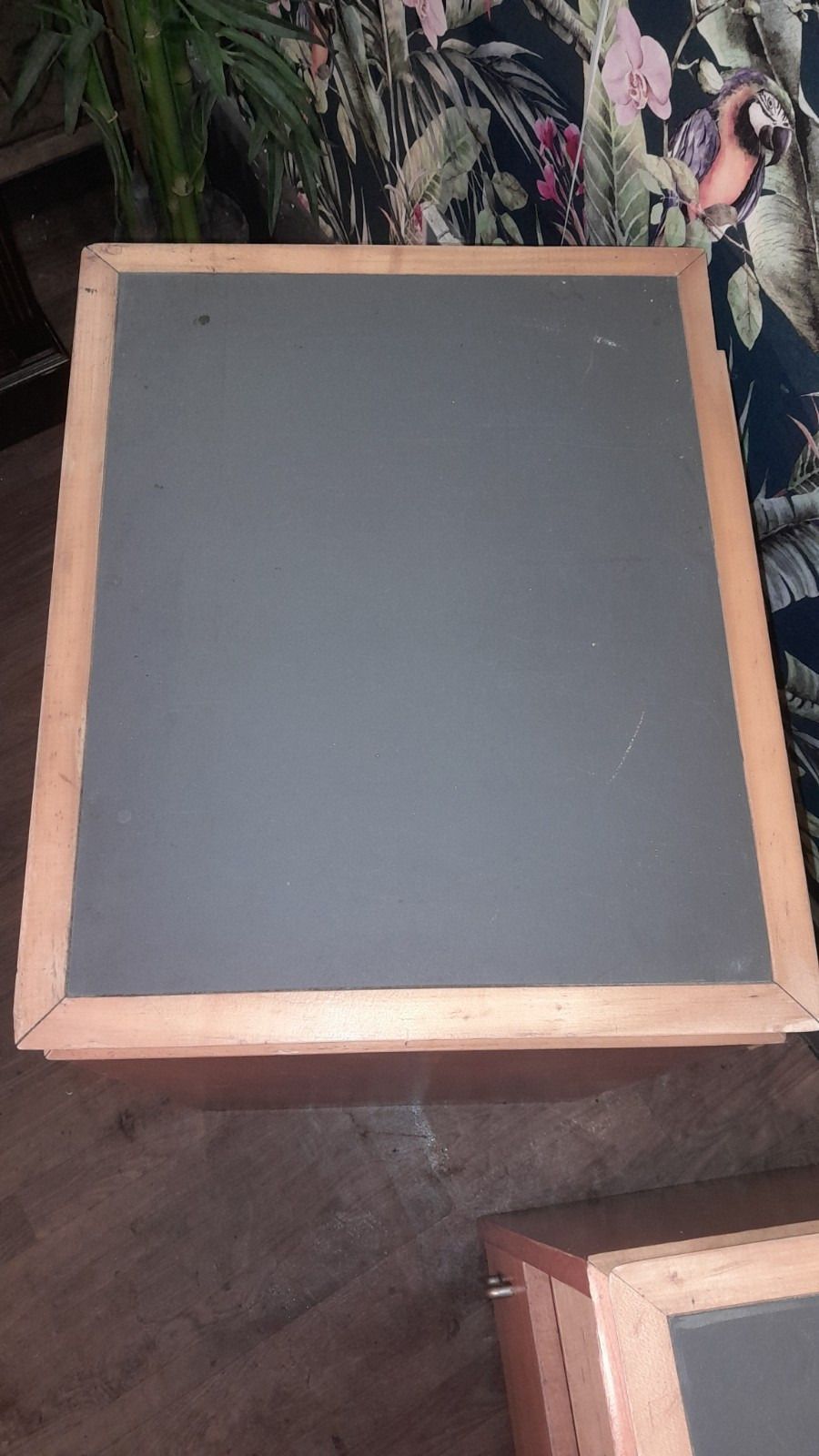 photo furniture Pair Of Large Mid Century Modern Bedside Cabinets Each With 1 Door