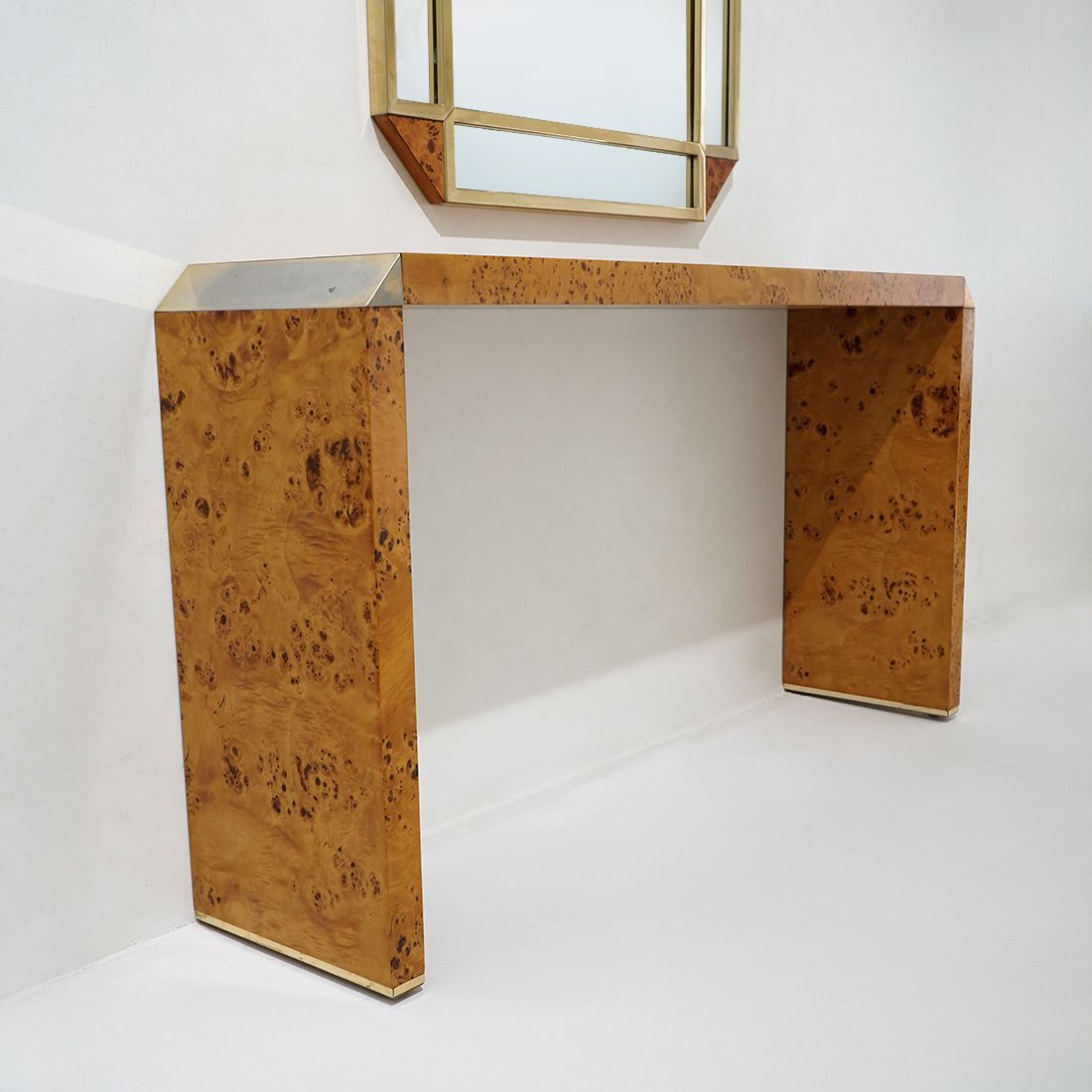 Console In Briar Root By Mario Falcone For Fratelli Turri, 1970s photo 3190.0