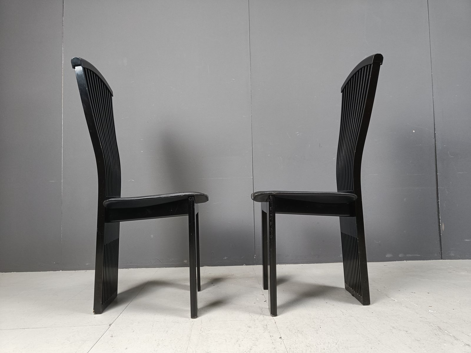 Post Modern Dining Chairs By Pietro Costantini, 1980s, Set Of 6 photo for sale