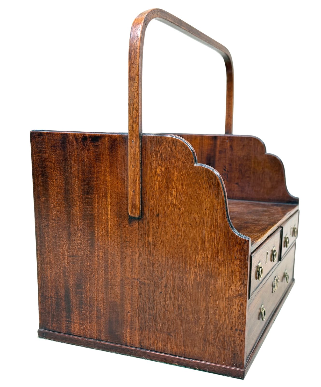Porte-livres de bureau géorgien en acajou, XVIIIe siècle (Angleterre, vers 1740) photo furniture