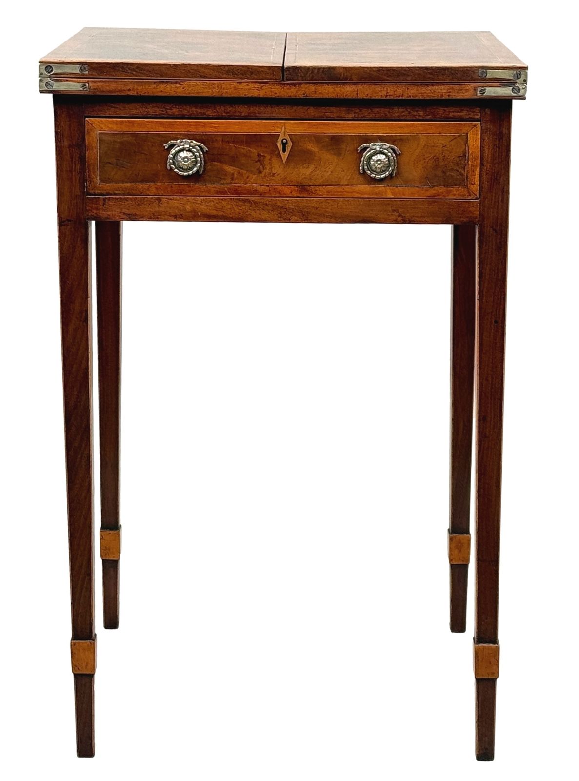 photo vinterior Table de jeu de patience georgienne en acajou, XVIIIe siècle (Angleterre, vers 1780)