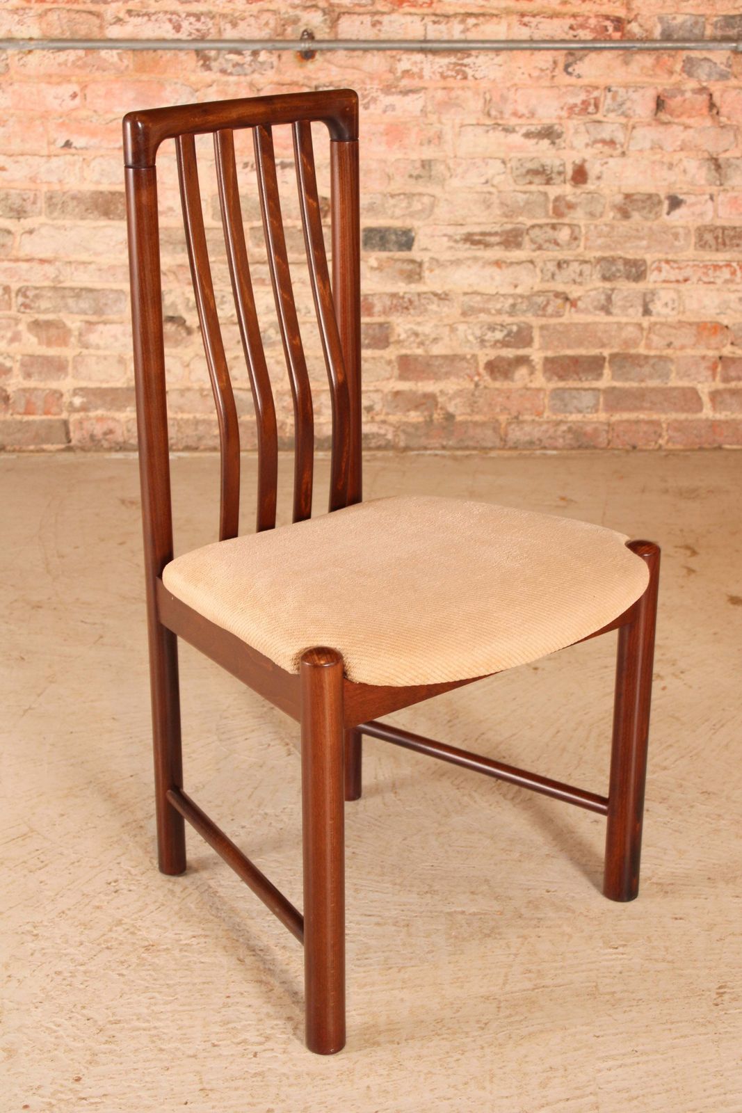 Set Of 6 Danish Mid Century Rosewood Dining Chairs By Boltinge, Circa 1970s photo vinterior