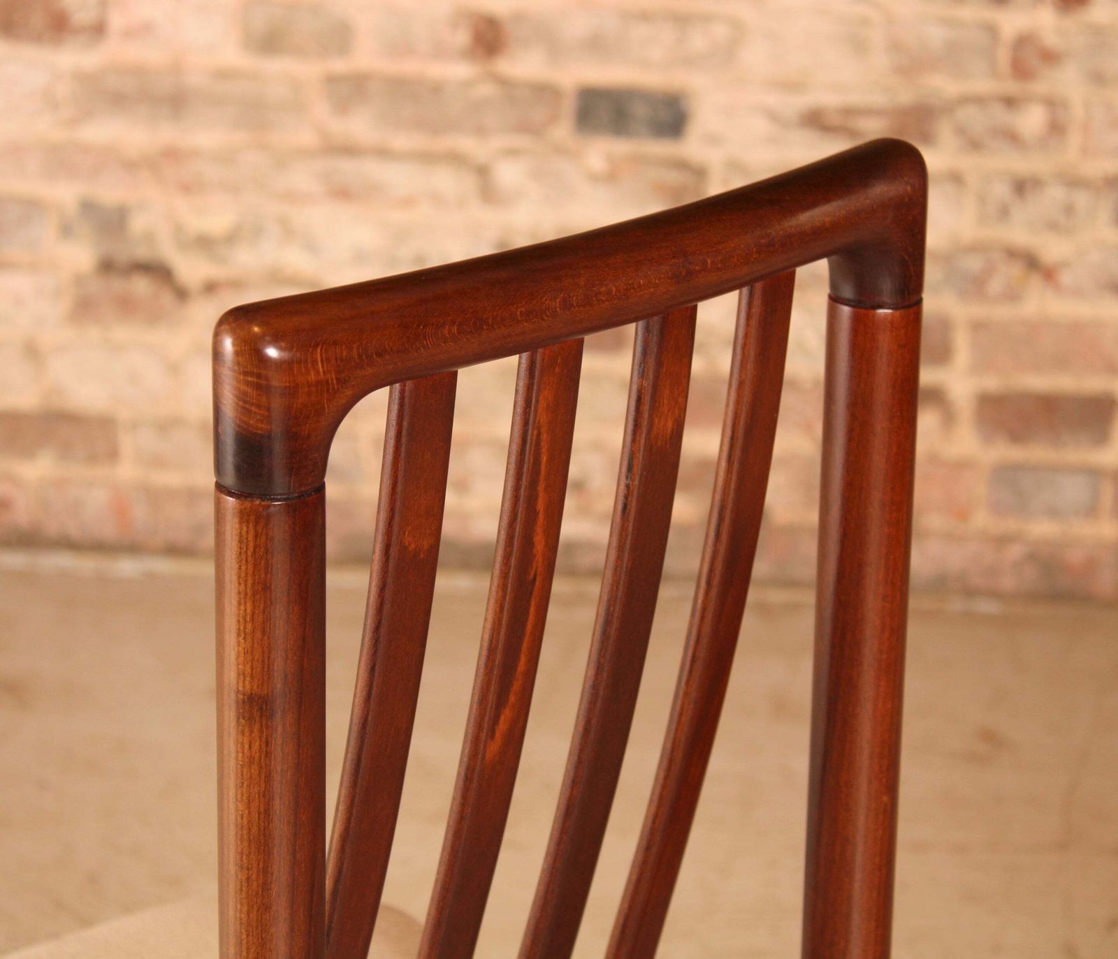 photo for sale Set Of 6 Danish Mid Century Rosewood Dining Chairs By Boltinge, Circa 1970s