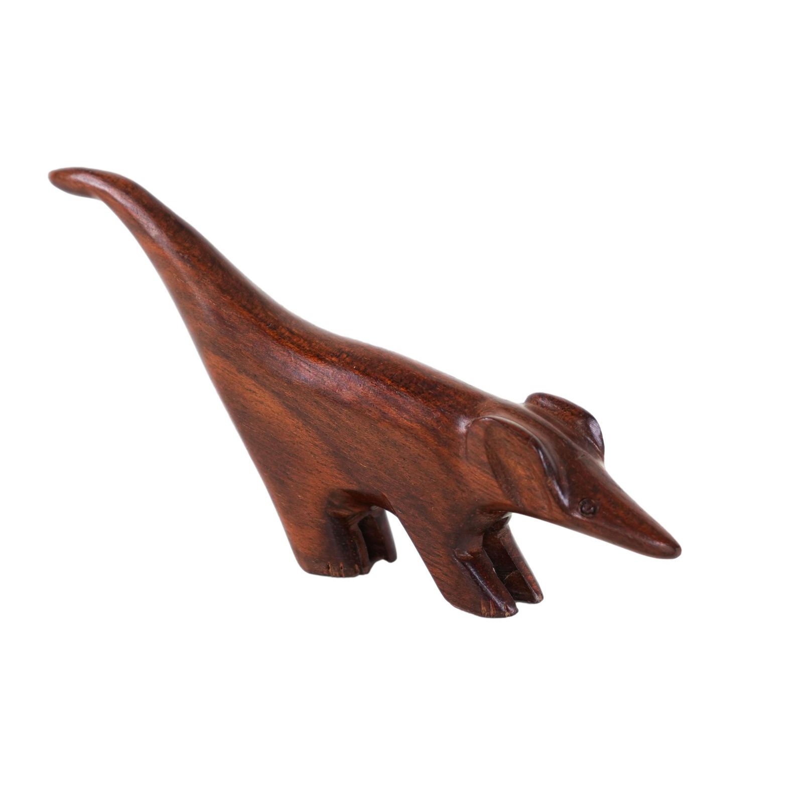 Teak Animal Figurine, Danish Design, 1970s, Made In Denmark