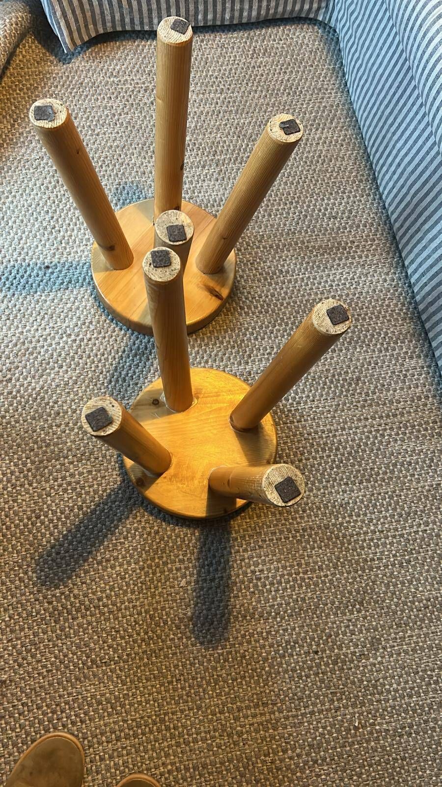 Pair Of Charlotte Perriand Stools   1965 For Les Arcs 1600 photo 3025.0