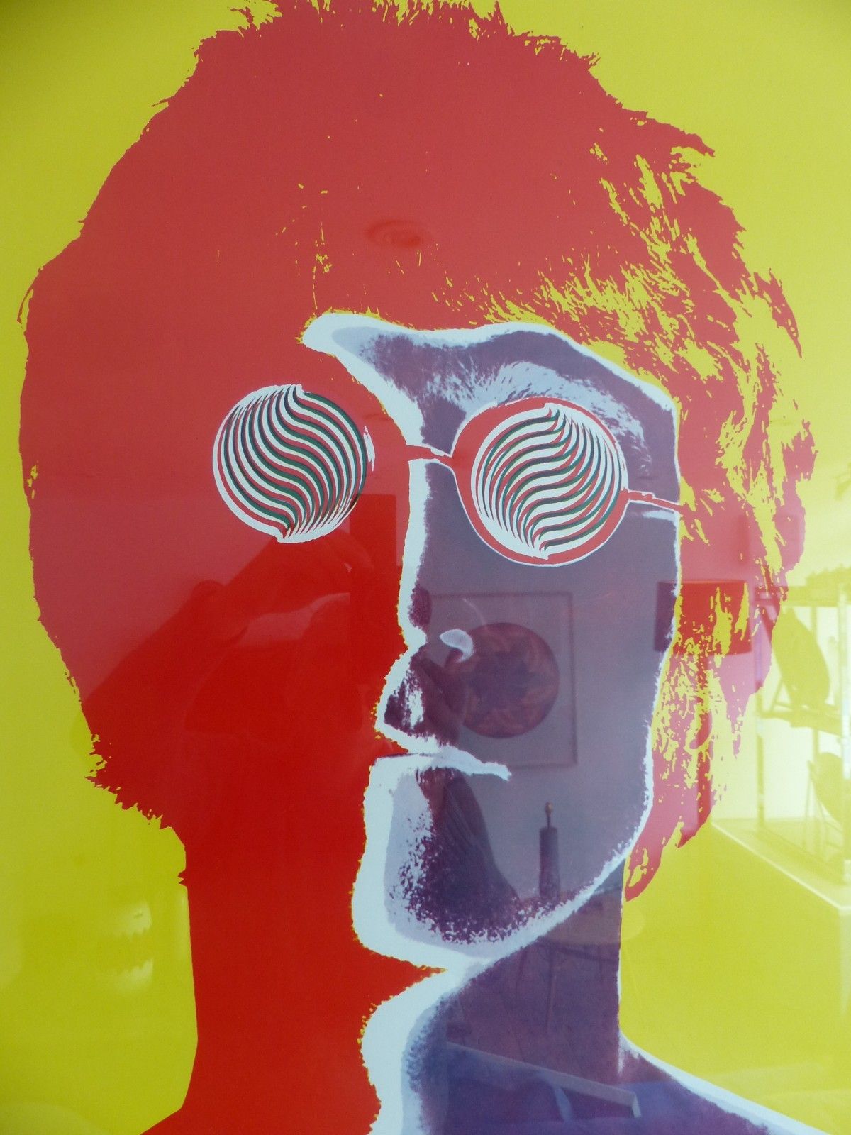 808.0 Set Four Original 1967 Richard Avedon Look Magazine Beatles Posters Vgc / Framed photo