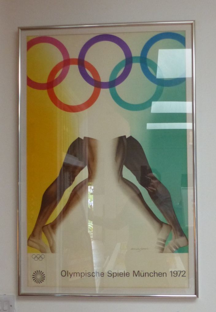 Allen Jones Olympic Games Munich 1972 Poster