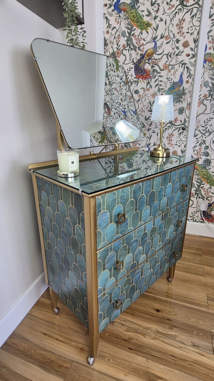 photo furniture Statement Art Deco Style Chest Of Drawers