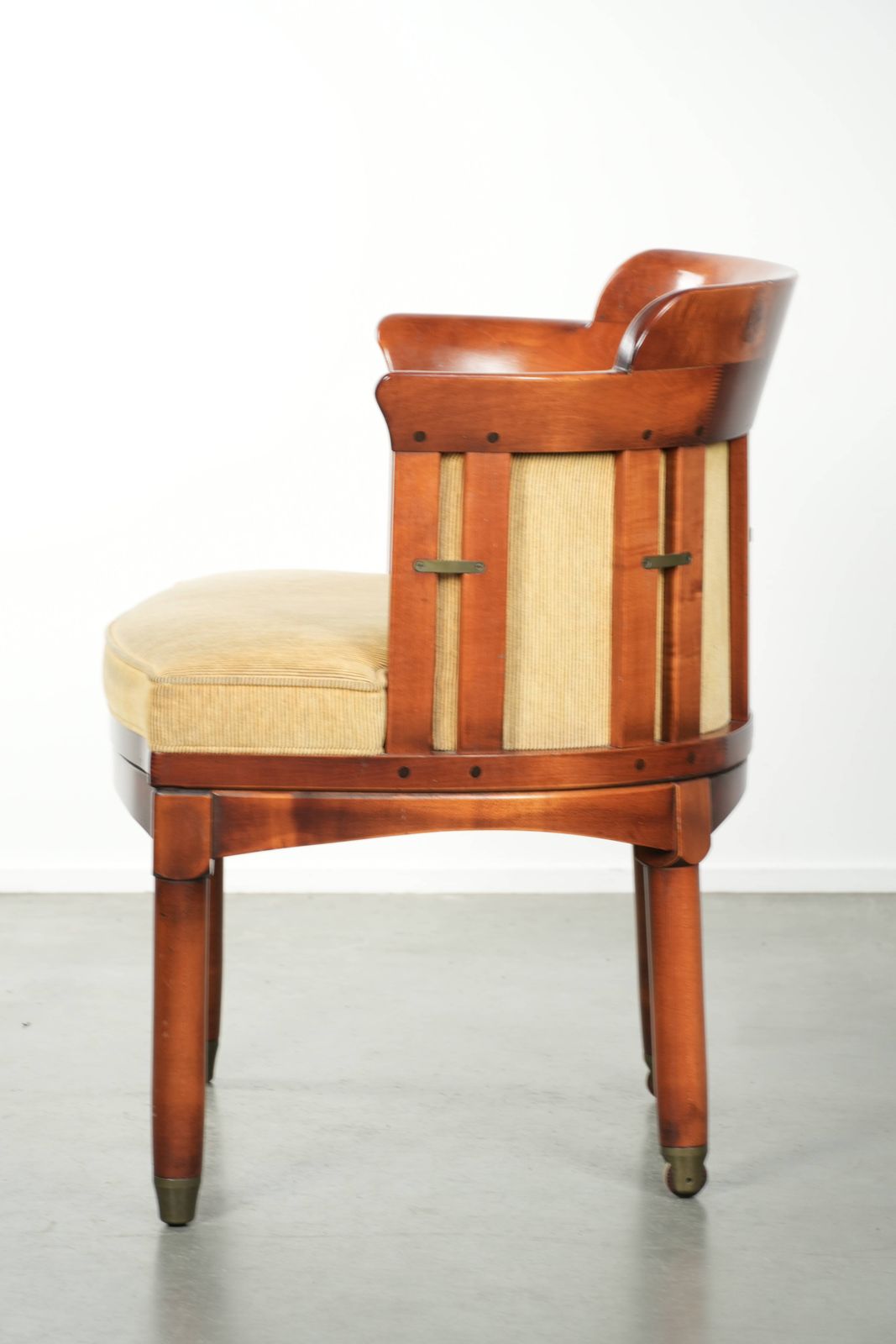 Beautiful Schuitema Design Occasional/Dining Chair From The Shaker Series, With Luxurious Yellow Fabric Upholstery photo 478.0