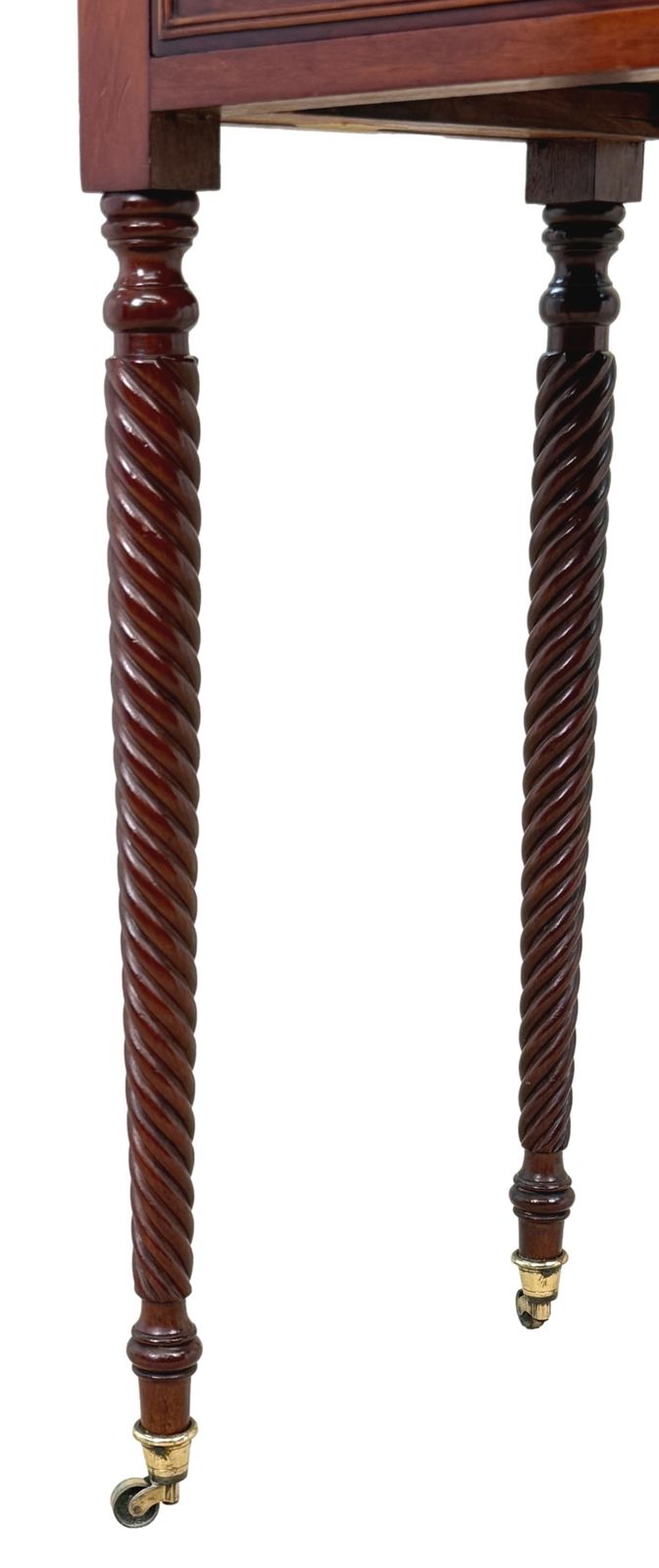 Table d'appoint Regency en acajou, un tiroir, XIXe siècle (Angleterre, vers 1820) photo furniture