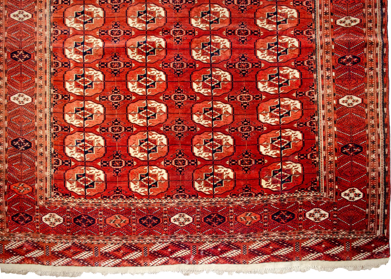 Antique Turkman Carpet 310x220cm photo vinterior