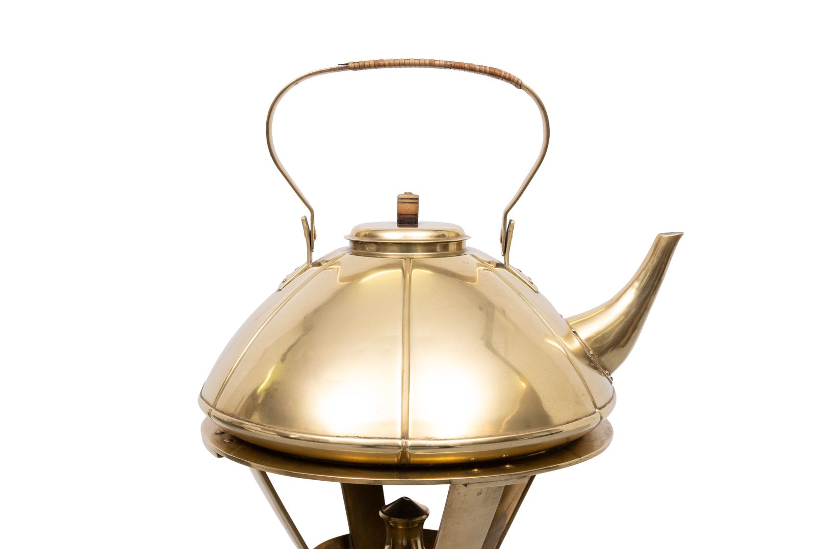 photo furniture Amsterdam School Jan Eisenloeffel Spirit Kettle On Stand 1905 Holland