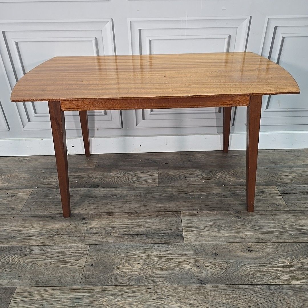 Vintage Coffee Table Danish Inspired  Atomic Sputnik Mid Century Teak Wooden photo buy