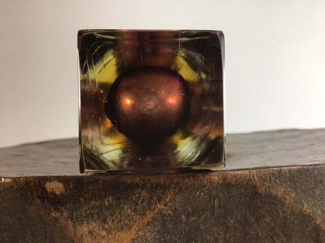 Flavio Poli, Murano Glass Vase (Italy, 1960s) photo for sale