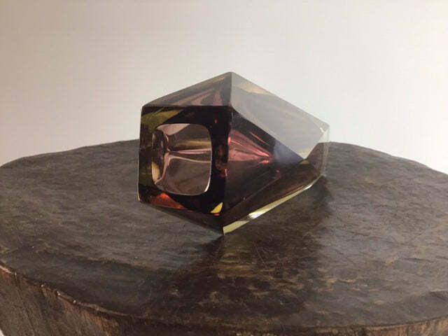 Flavio Poli, Murano Glass Vase (Italy, 1960s) photo Home Decor