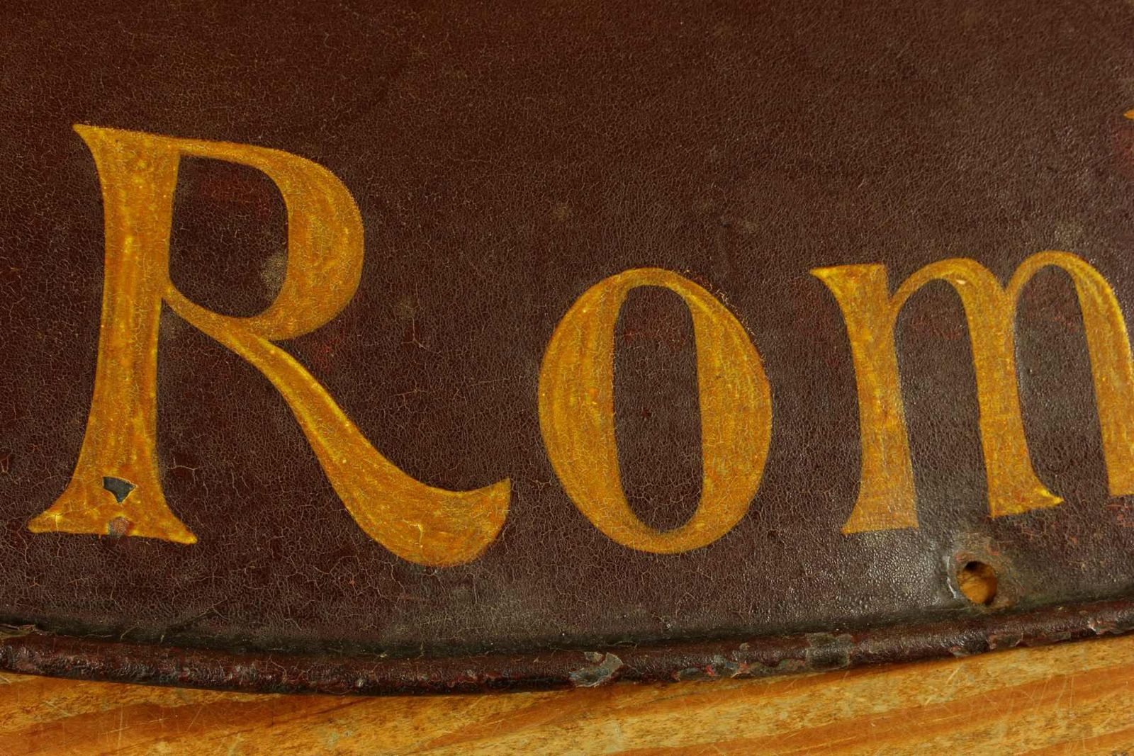 photo for sale Antique French Painter Tradesman Sign. Entreprise De Peinture. Rombas.