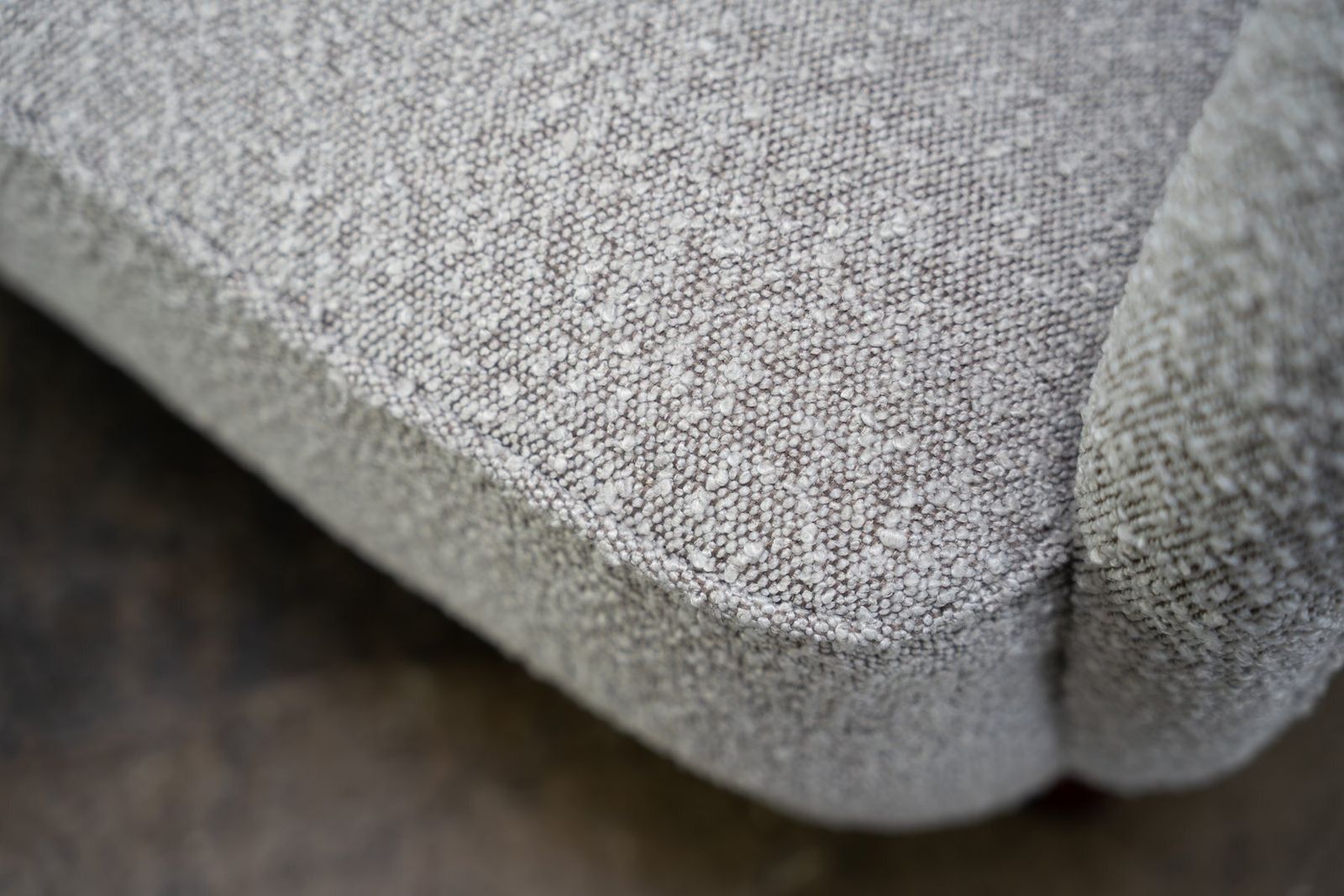 photo furniture Vintage Wingback Chair In Bouclé Fabric From Mogens Lassen, Denmark, 1950s