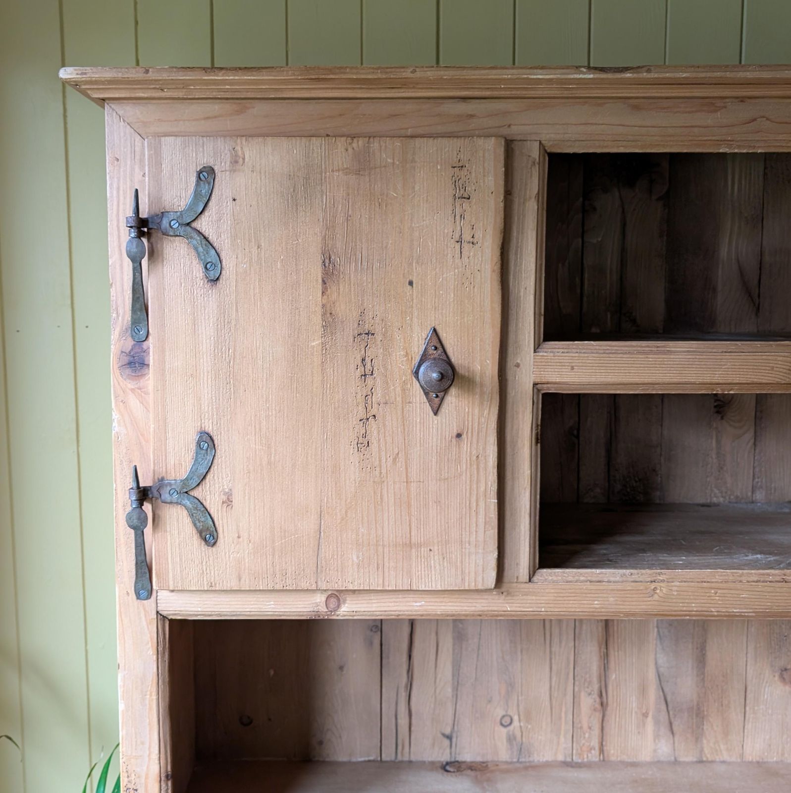 Antique French Countertop Shelving Unit photo furniture