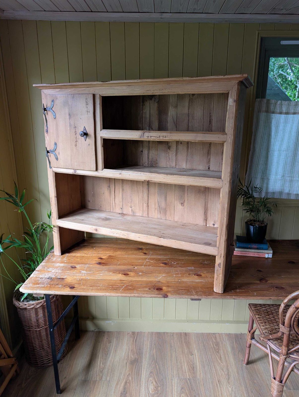 photo for sale Antique French Countertop Shelving Unit