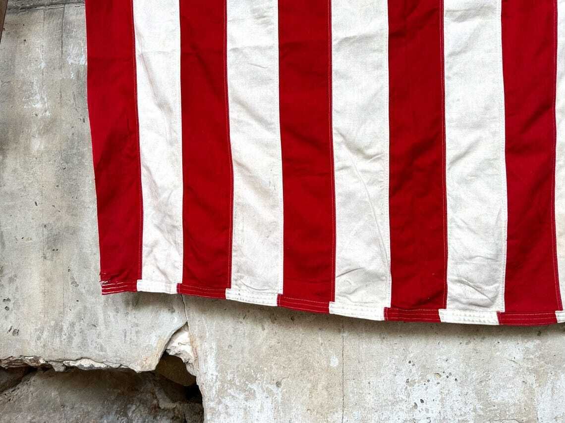 Vintage United States Of America Stars And Stripes USA Flag Very Large photo buy