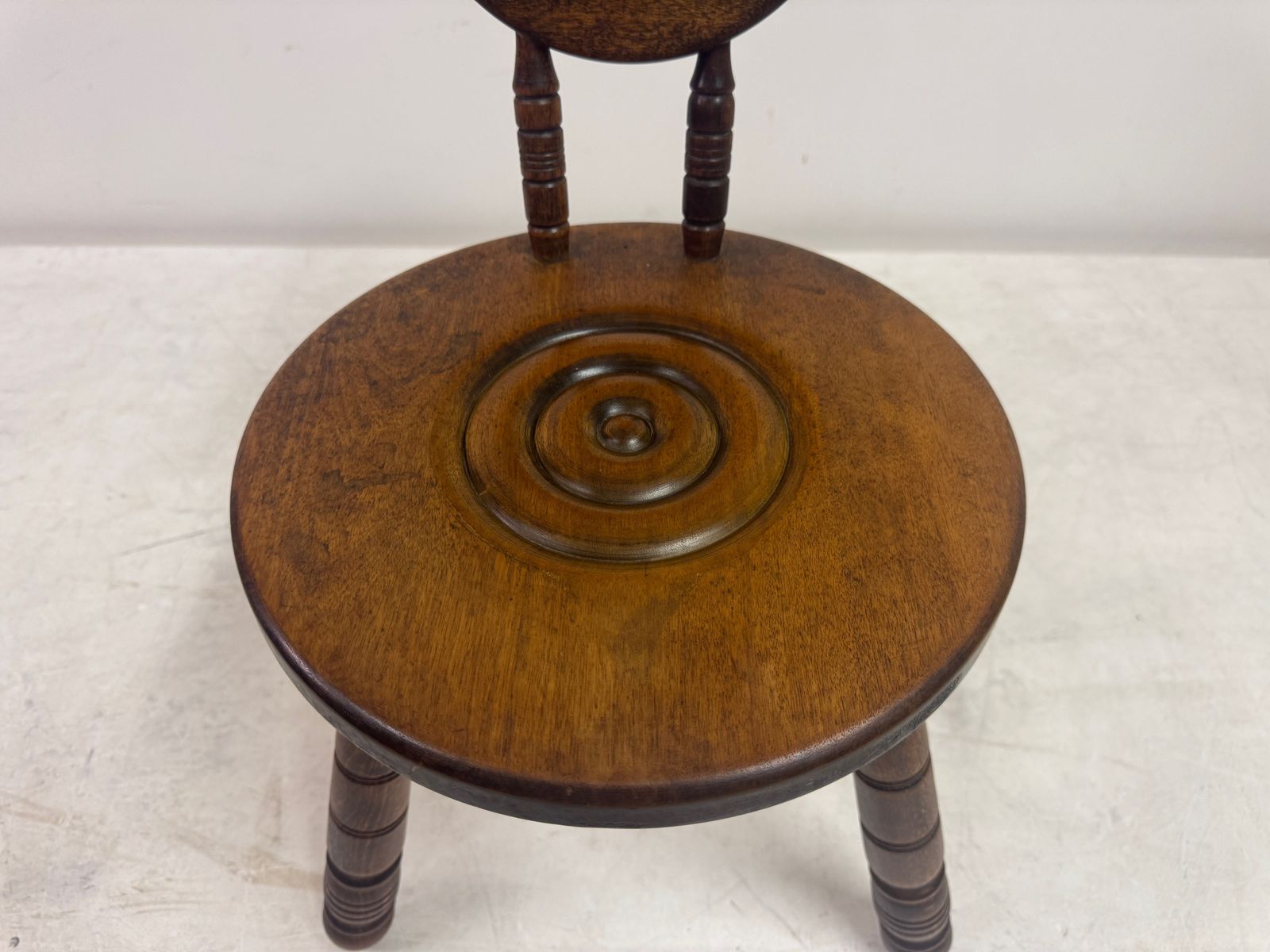 French Carved Oak Chair In The Style Of Charles Dudouyt photo Furniture