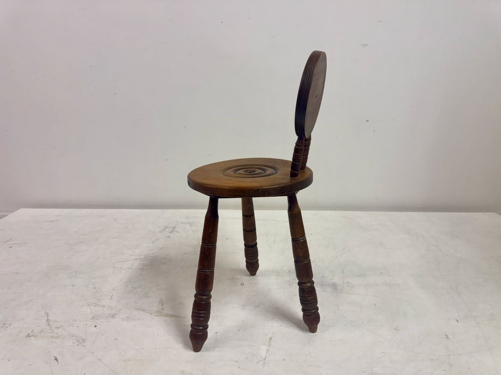 photo furniture French Carved Oak Chair In The Style Of Charles Dudouyt