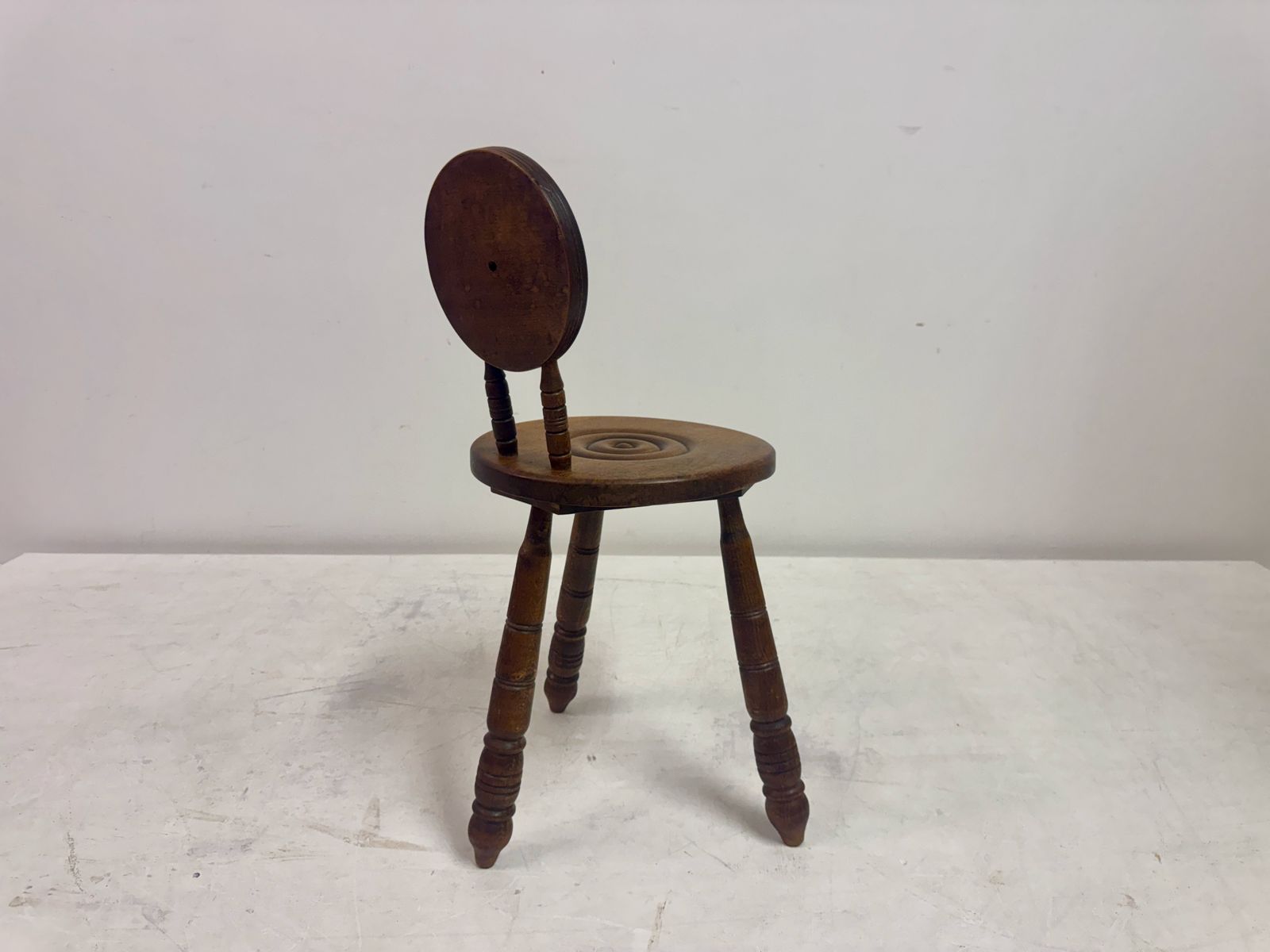 Furniture French Carved Oak Chair In The Style Of Charles Dudouyt photo