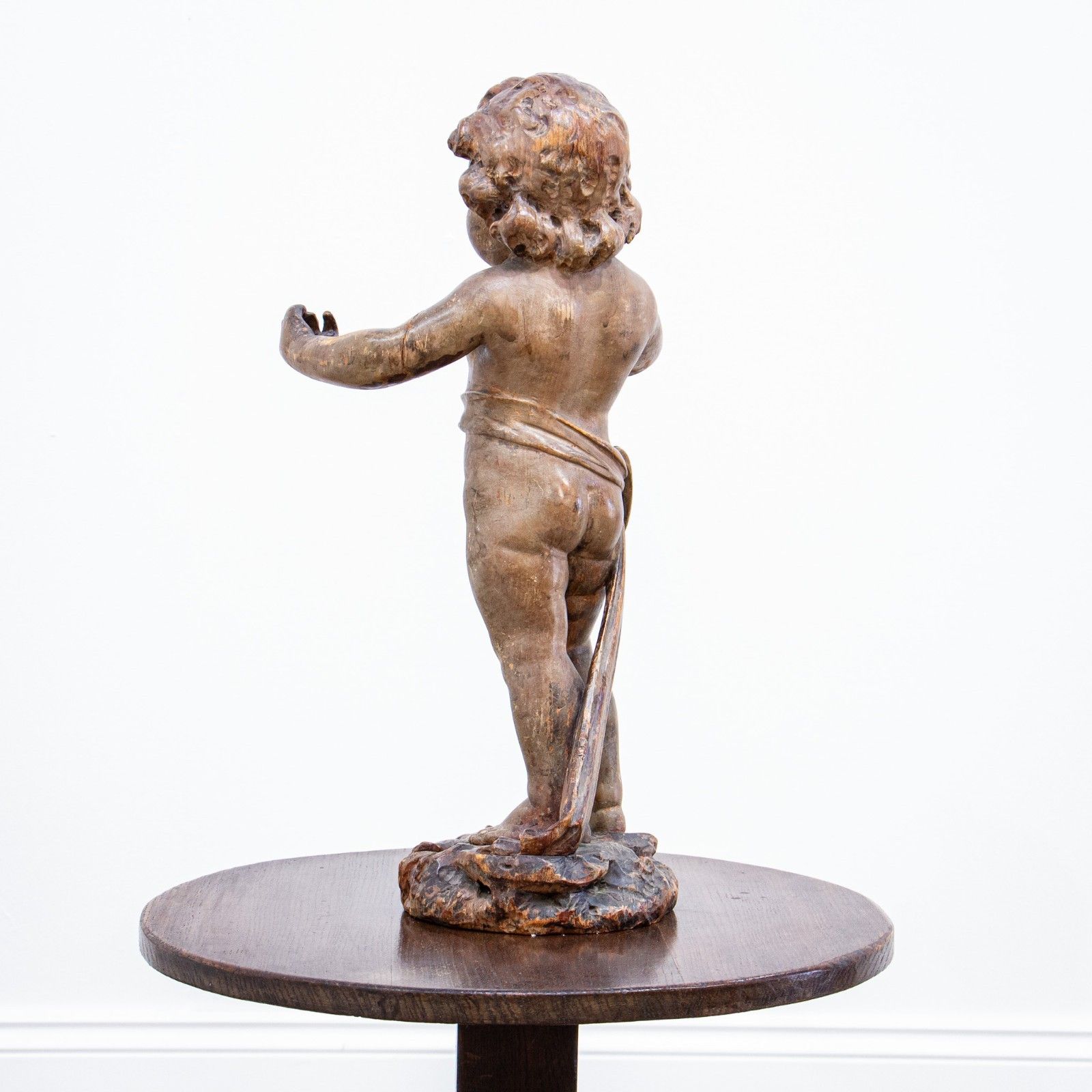 18th Century Italian Carved Figure Of Putto photo for sale