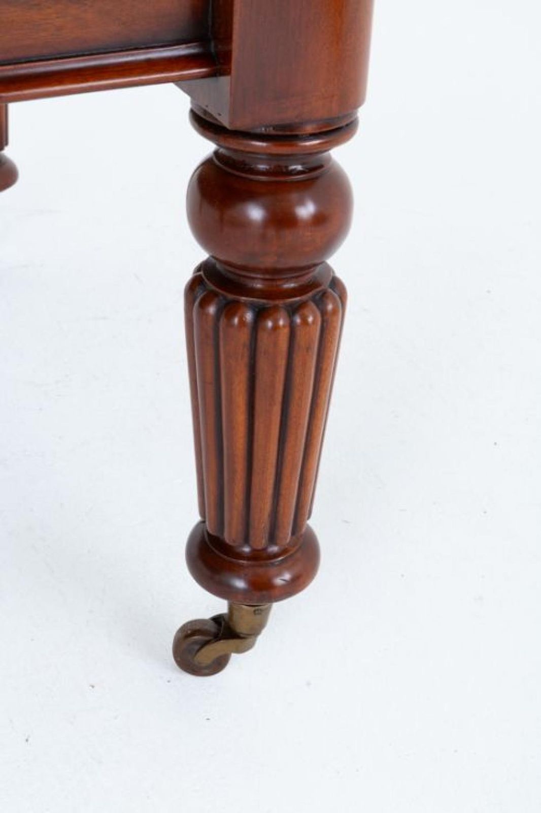 William IV Dining Table Mahogany Extending 14 Seater J Fitter photo vintage