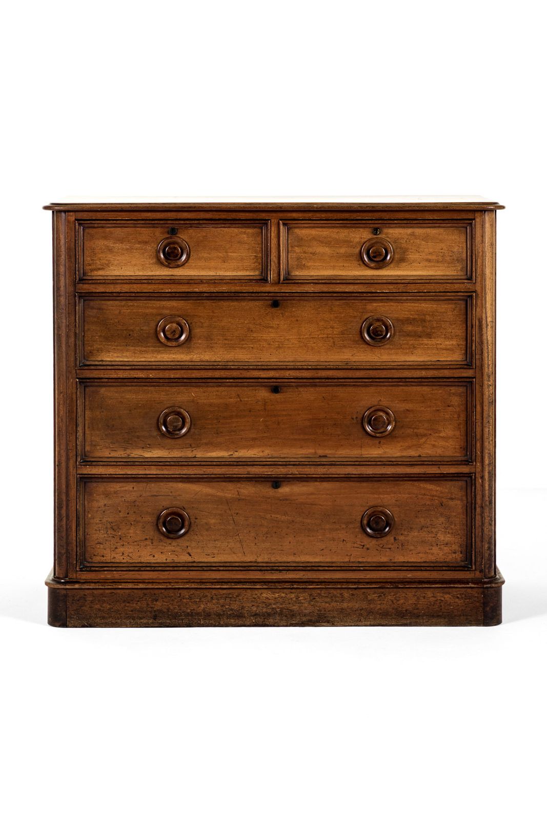 English Mahogany Chest Of Drawers