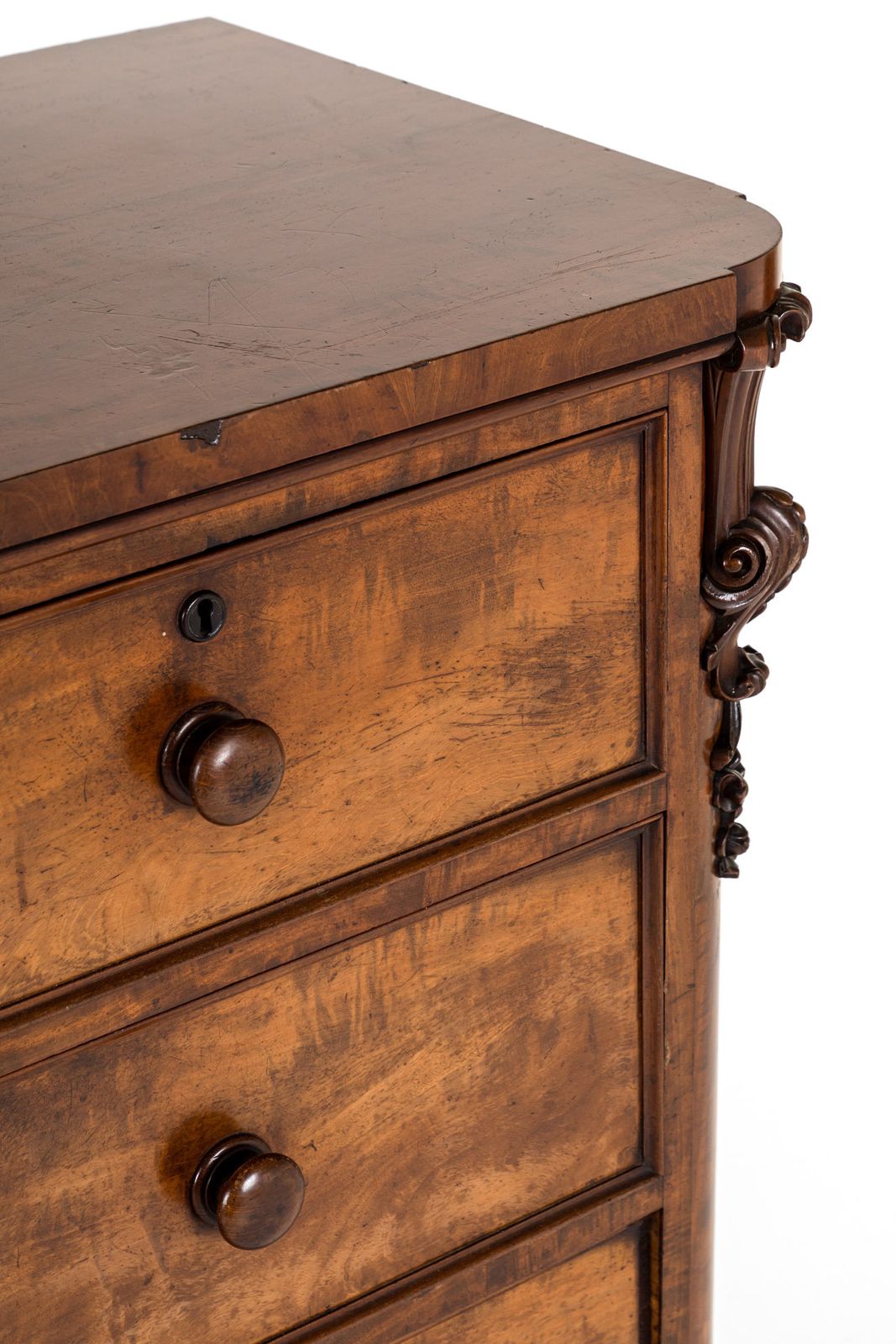 Early Victorian Chest Of Drawers photo vintage