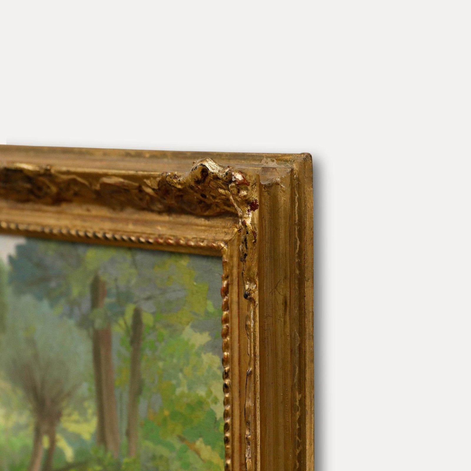 Eva Langkammer (1884 1980) Framed Mid 20th Century Oil, Summer Stream photo vinterior