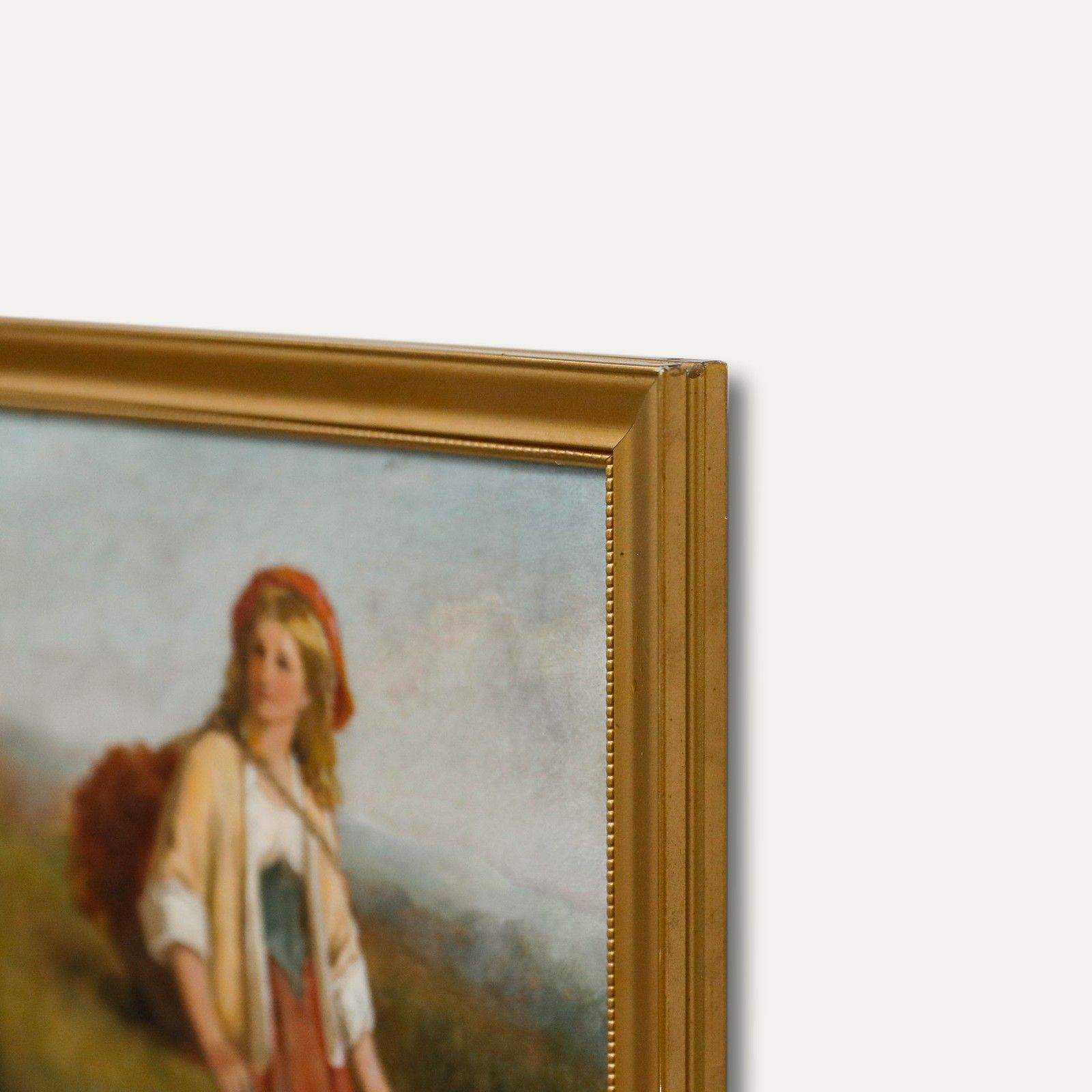 William F. Hardy (1877 1933) Framed Late 19th Century Oil, Country Girl photo buy