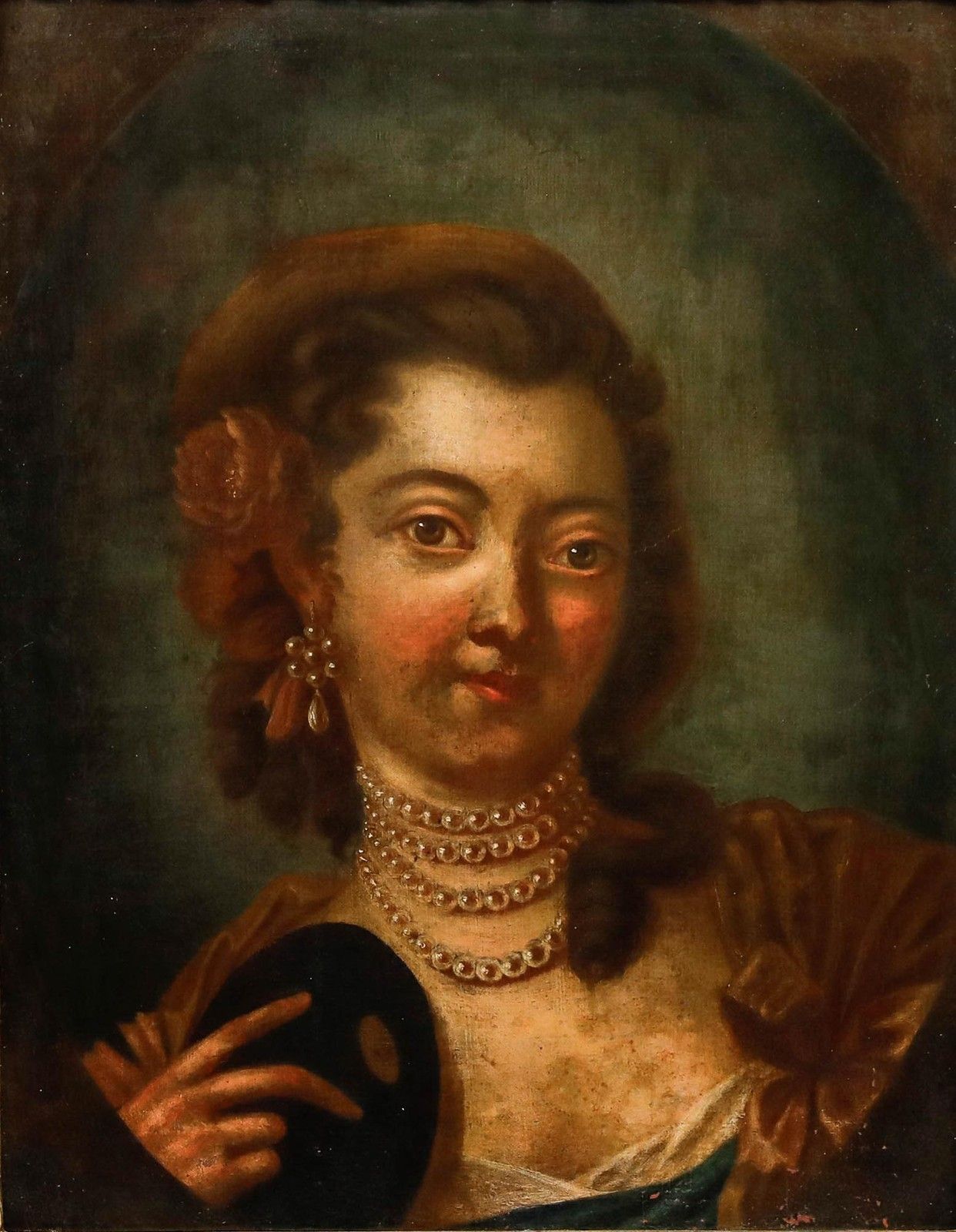 18th Century Oil Lady Of Luxury photo furniture