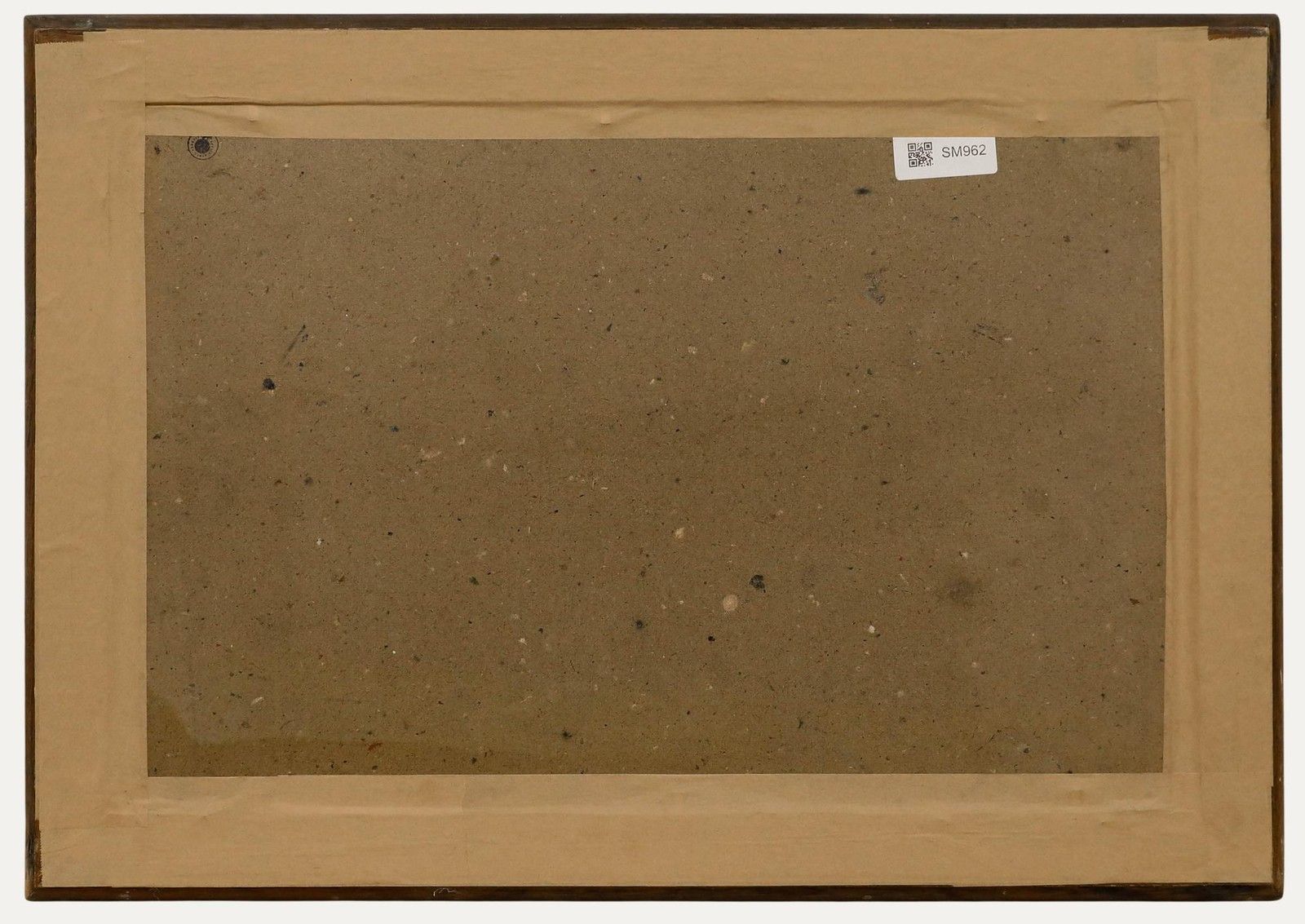 Cecile Hertz Eyrolles (1875 1974) Framed Mid 20th Century Oil, Grey Coastline photo Art