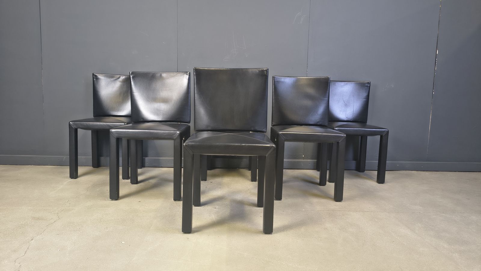 photo vinterior Arcadia Dining Chairs By Paolo Piva For B& B Italia Set Of 6