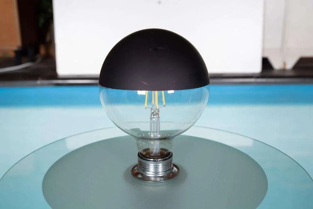Minimalistische Vloerlamp Van Glas En Chroom, In Bauhaus Stijl. photo furniture