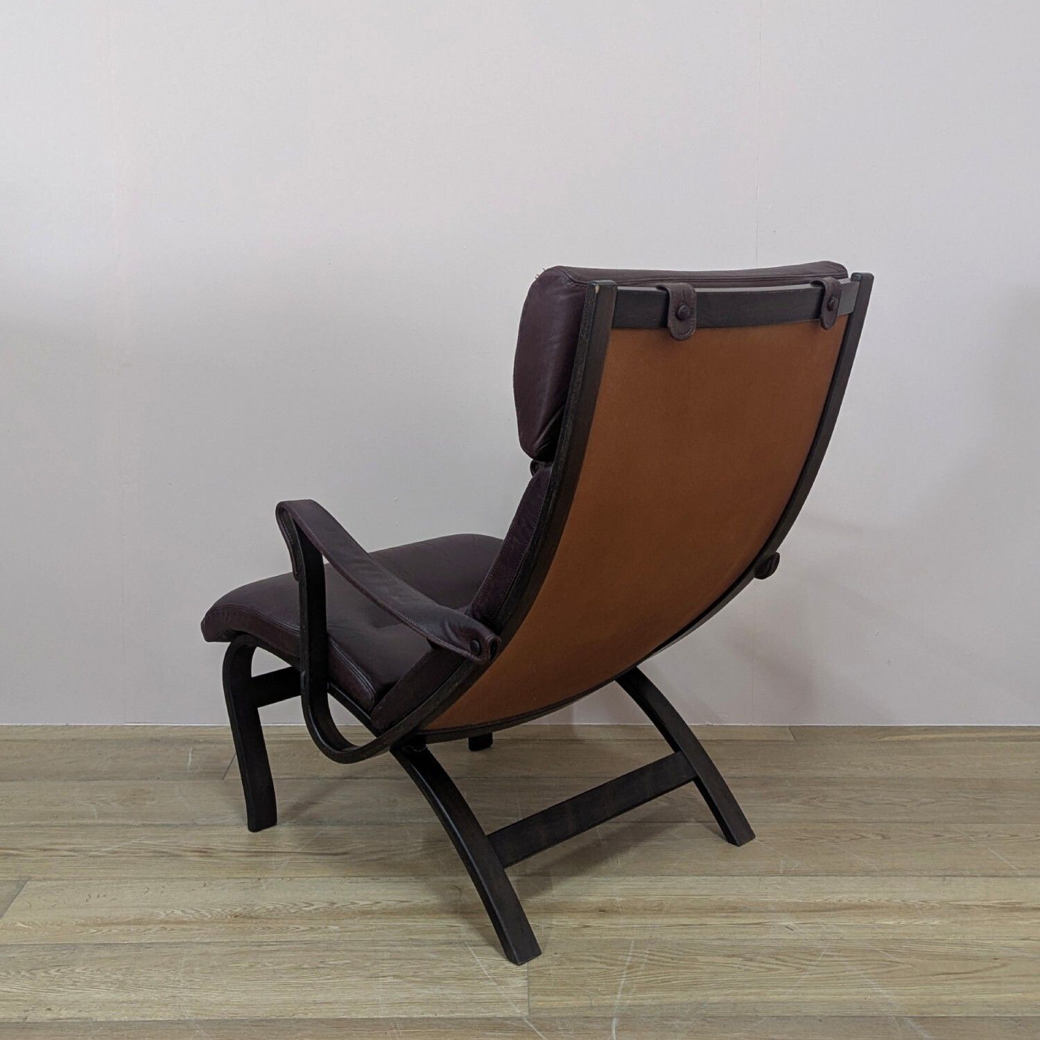 photo vinterior Mid Century 1970’s ‘Clipper’ Lounge Chair By Nissen & Gehl For Jeki