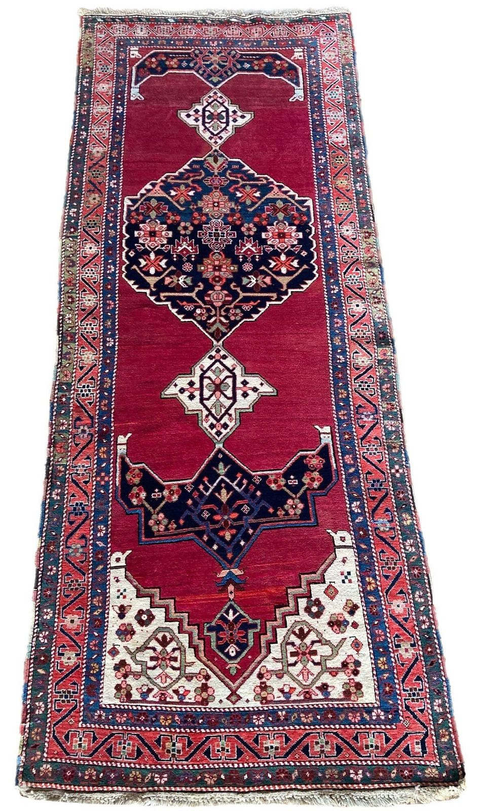 Antique Karabagh Long Rug 2.97m X 1.17m photo furniture