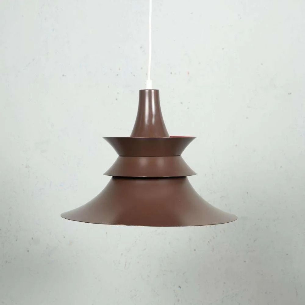 Space Age Danish Design Pendant Lamp, Vintage Danish 60s Pendant. photo furniture